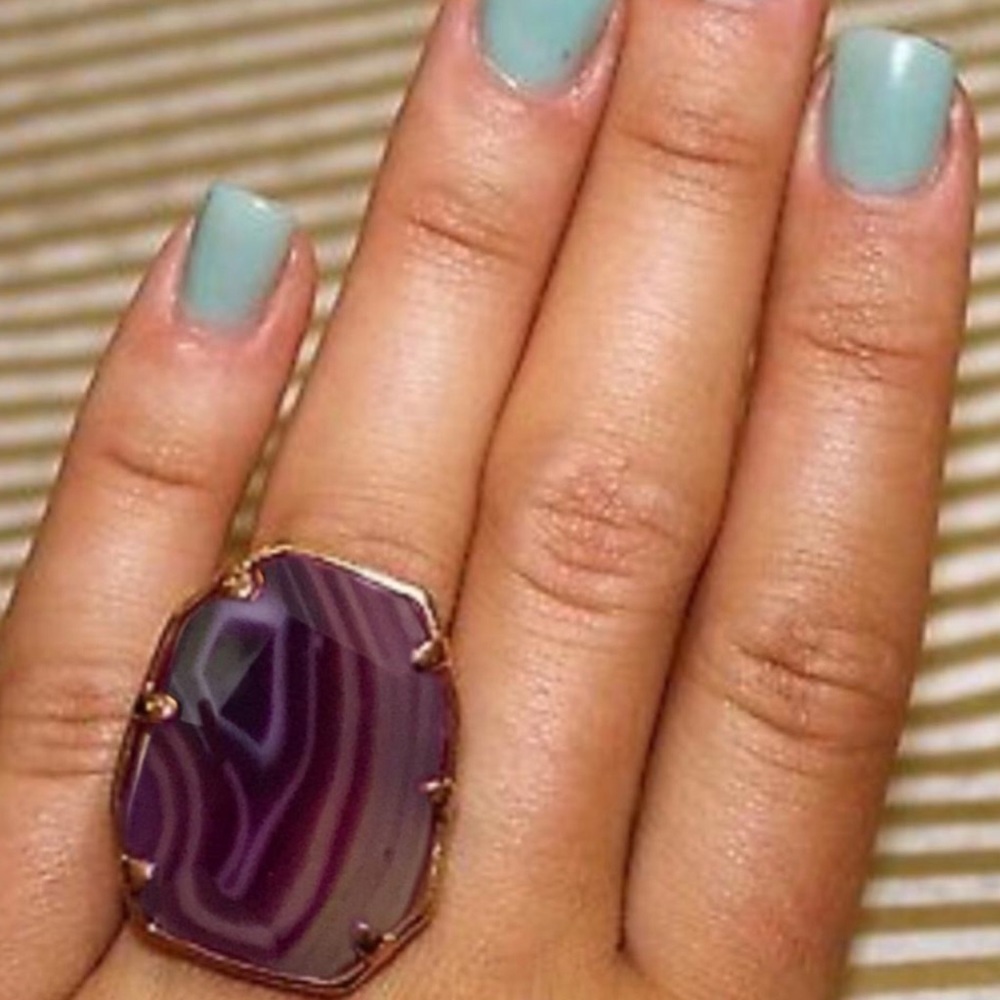 Ring Kate Spade Set In Stone Semiprecious Stone R… - image 2